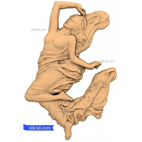 Graceful Repose 3D Model for CNC Router Graceful Repose 3D Model for CNC Router