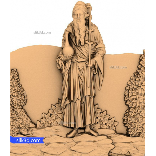 Sage of Serenity 3D STL Model for CNC Routers