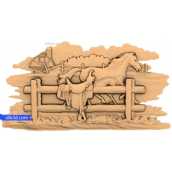 Country Serenity 3D STL model pro CNC Country Serenity 3D STL model pro CNC