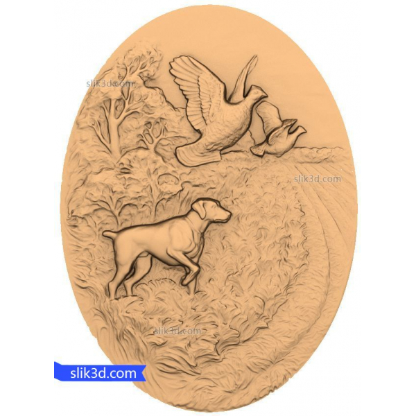با شکوه شکار امداد 3D STL مدل های CNC