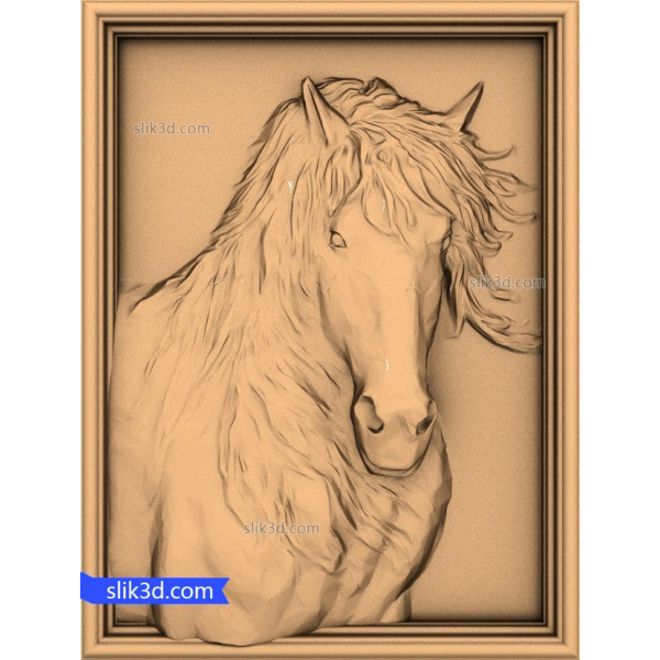 Modello STL 3D Majestic Equine Elegance per CNC Modello STL 3D Majestic Equine Elegance per CNC