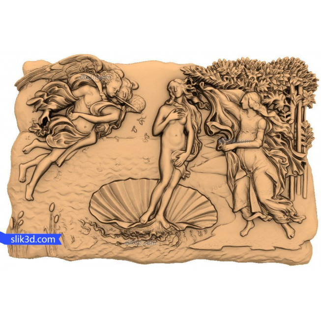 Bas-relief "Bas-relief #58" | STL - 3D model for CNC