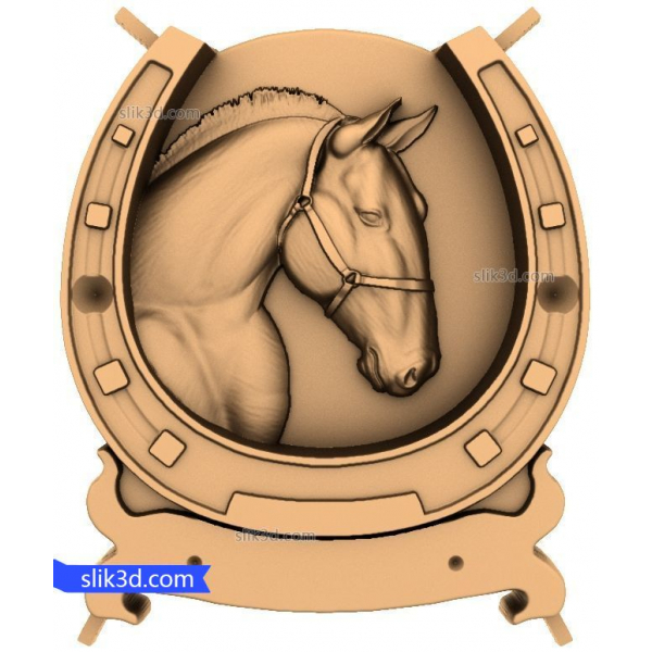 Equestrian Elegance - 3D STL Model for CNC