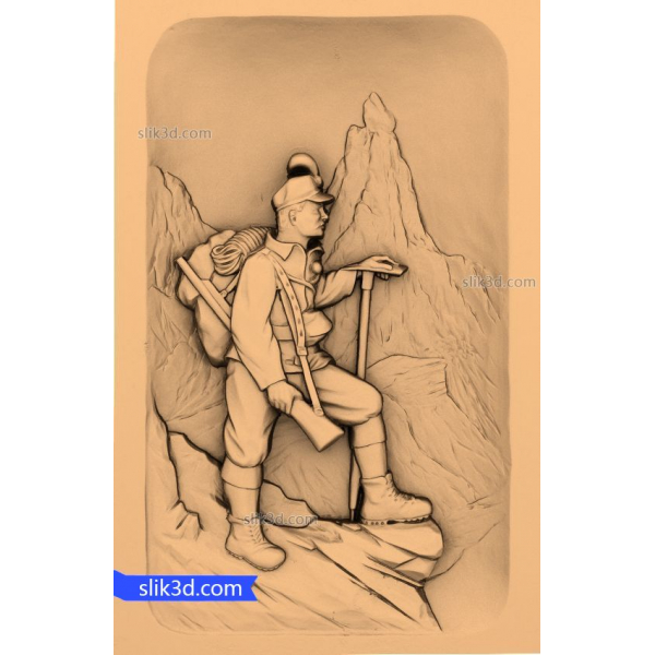Alpine Explorer 3D STL โมเดลสำหรับการแกะสลัก CNC