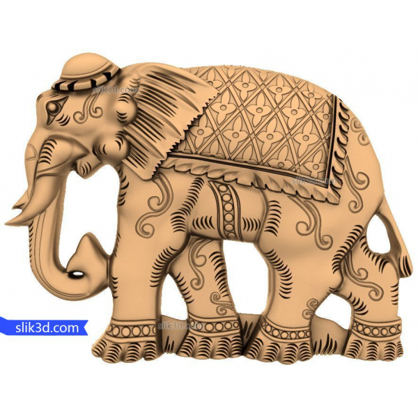 3D model Majestic Elephant pro CNC a 3D tisk 3D model Majestic Elephant pro CNC a 3D tisk