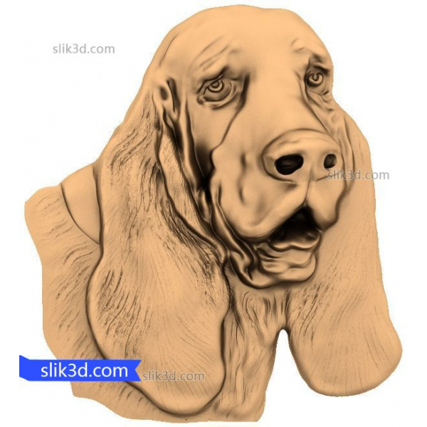 CNC 用 Regal Hound Relief 3D STL モデル
