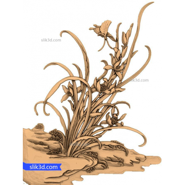 طبیعت فضل 3D STL مدل های CNC