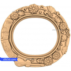 Floral Harmony Frame