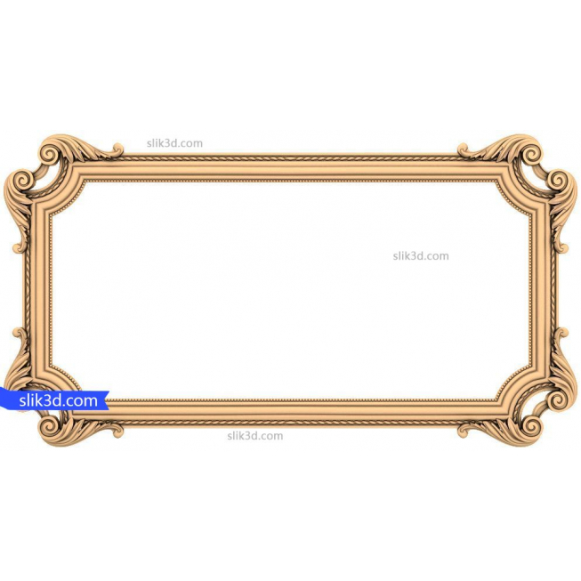 Frame "Frame #283" | STL - 3D model for CNC