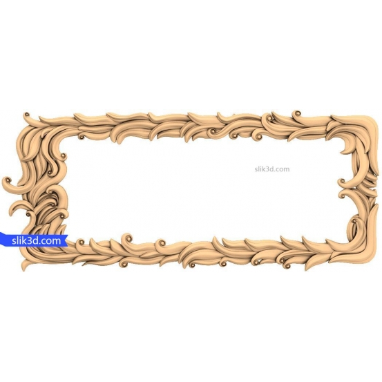 Frame "Frame #289" | STL - 3D model for CNC