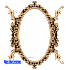 Regal Elegance Oval Frame