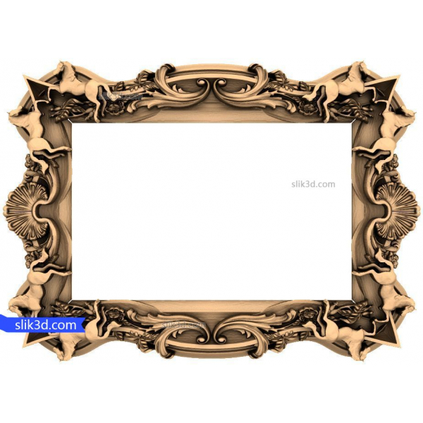 Celestial Equine Elegance 3D STL Model for CNC Celestial Equine Elegance 3D STL Model for CNC