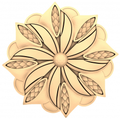 Floral Harmony Rosette