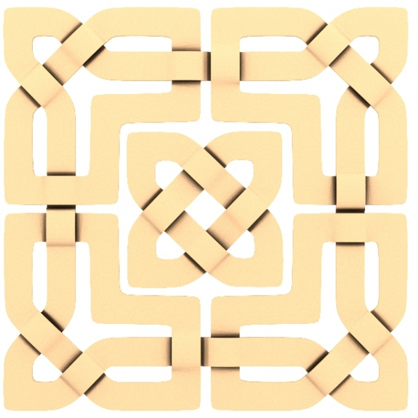 Celtic Knot Maze 3D STL Model for CNC Celtic Knot Maze 3D STL Model for CNC