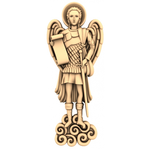 Heavenly Guardian 3D STL-model til CNC Heavenly Guardian 3D STL-model til CNC