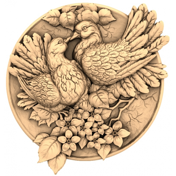 Eternal Harmony 3D STL-model til CNC