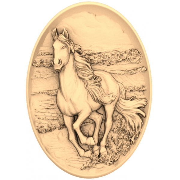 Model 3D Galloping Majesty do CNC i druku 3D Model 3D Galloping Majesty do CNC i druku 3D