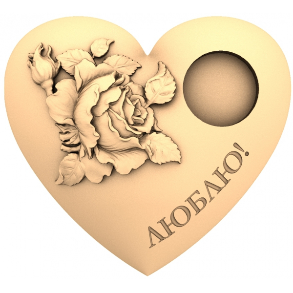 Eternal Love Heart 3D Relief STL mudel CNC jaoks Eternal Love Heart 3D Relief STL mudel CNC jaoks