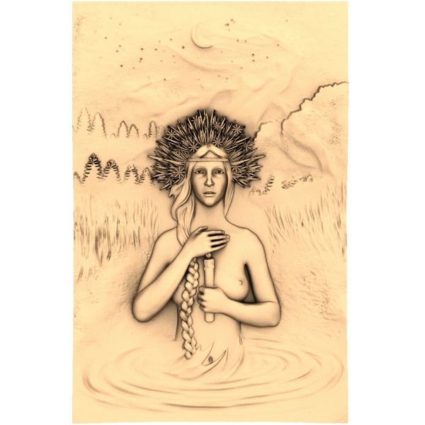 Goddess of the Waters 3D Model Goddess of the Waters 3D Model