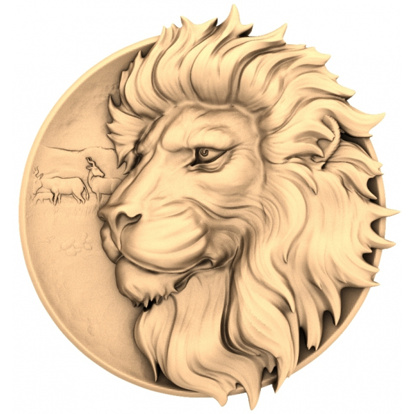 แบบจำลอง 3D STL King of the Savannah สำหรับ CNC และการพิมพ์ 3 มิติ แบบจำลอง 3D STL King of the Savannah สำหรับ CNC และการพิมพ์ 3 มิติ