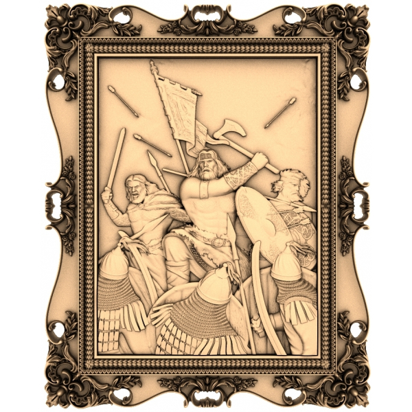 Model Relief 3D Prajurit Pemberani Model Relief 3D Prajurit Pemberani