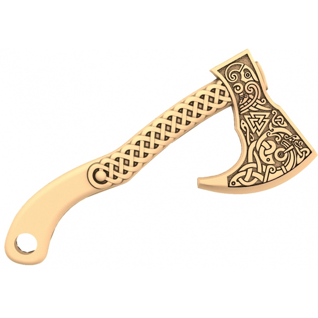 Model 3D Viking Heritage Axe pentru CNC