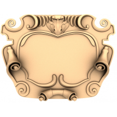 Ozdobná plaketa Scrollwork