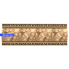 Rose Garland Relief