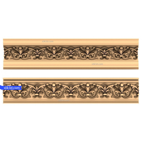 Elegance in Bloom 3D STL Model for CNC Router