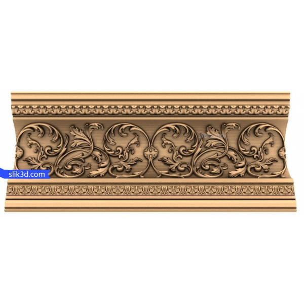 Baroque Elegance 3D STL Model for CNC Baroque Elegance 3D STL Model for CNC
