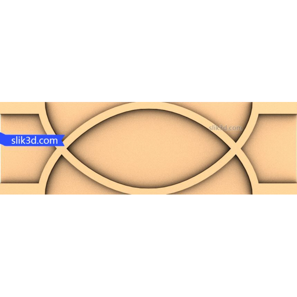 Infinite Elegance Decorative Panel 3D STL Model