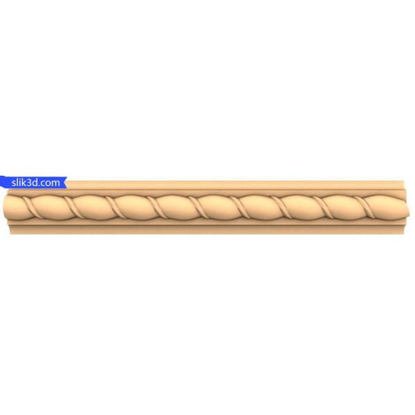 Modello STL 3D Twisted Elegance per CNC Modello STL 3D Twisted Elegance per CNC