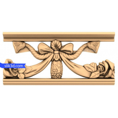 Victorian Elegance Bow Panel