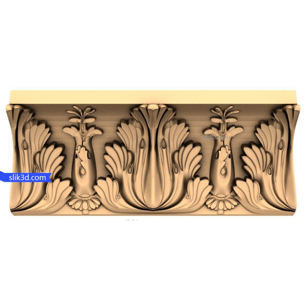 مجلل شکوفا کتیبه 3D STL مدل مجلل شکوفا کتیبه 3D STL مدل