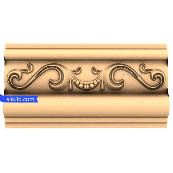 Exquisite Acanthus Leaf Decorative Panel 3D STL Model Exquisite Acanthus Leaf Decorative Panel 3D STL Model