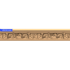 Floral Elegance Frieze