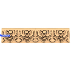 Ornamental Floral Frieze