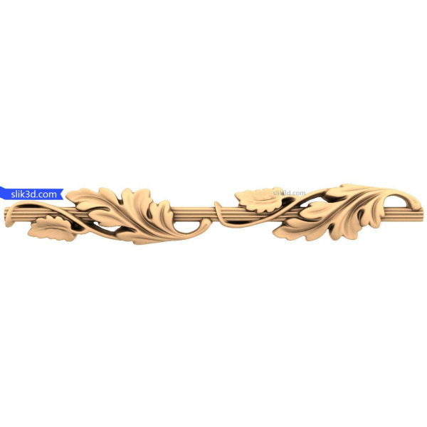 Leafy Elegance 3D-Reliefmodell für CNC Leafy Elegance 3D-Reliefmodell für CNC