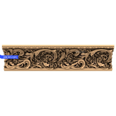 Floral Symphony Frieze