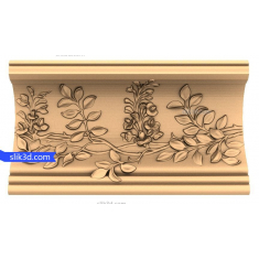 Floral Elegance Relief
