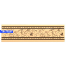 Floral Elegance Relief
