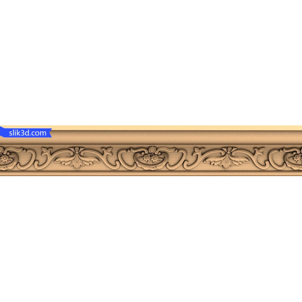 Decorative Floral 3D CNC Model for Woodworking Decorative Floral 3D CNC Model for Woodworking