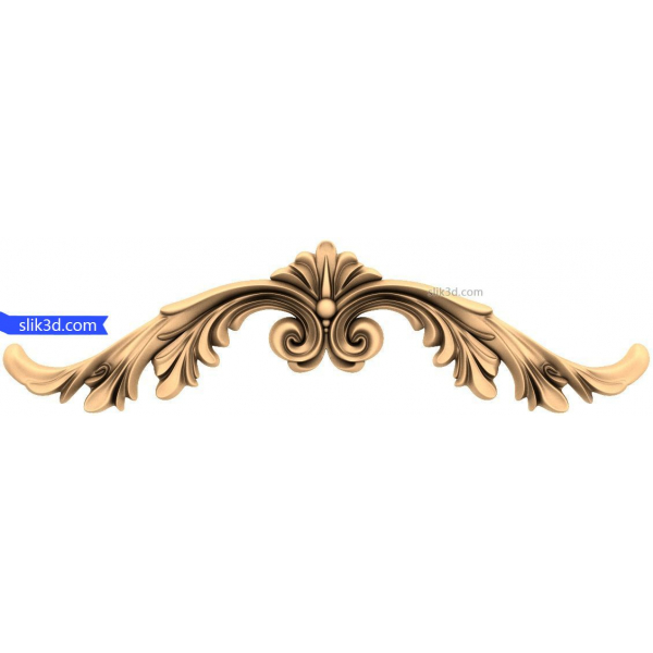 Baroque Elegance 3D STL Model for CNC Baroque Elegance 3D STL Model for CNC