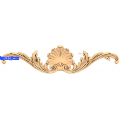 Barokní Elegance Ornament