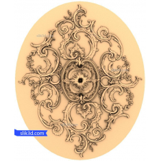 Baroque Elegance Relief