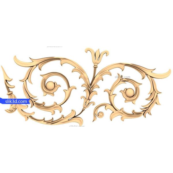 3D STL مدل: ظرافت گل تزئینی پانل برای CNC 3D STL مدل: ظرافت گل تزئینی پانل برای CNC