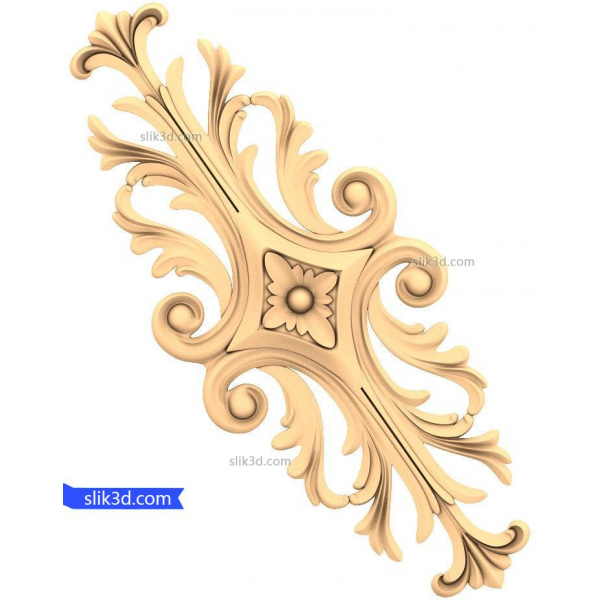 Floral Symphony 3D STL-model til CNC Floral Symphony 3D STL-model til CNC