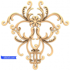 Floral Elegance 3D Decoration