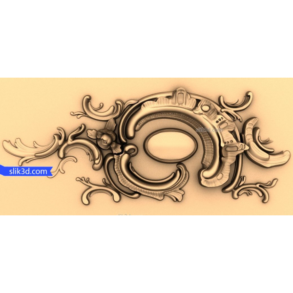 Exquisite Floral Elegance 3D STL Model for CNC Exquisite Floral Elegance 3D STL Model for CNC