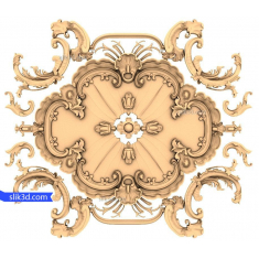 Baroque Elegance Panel